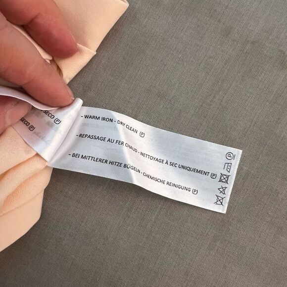 C/MEO collective Enlighten Blush Sleeveless Tie-Front Midi Dress size XS - Picture 13 of 14